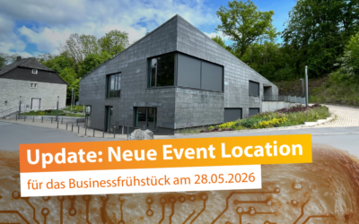 Businessfrühstück 28.05.2026: Location Update